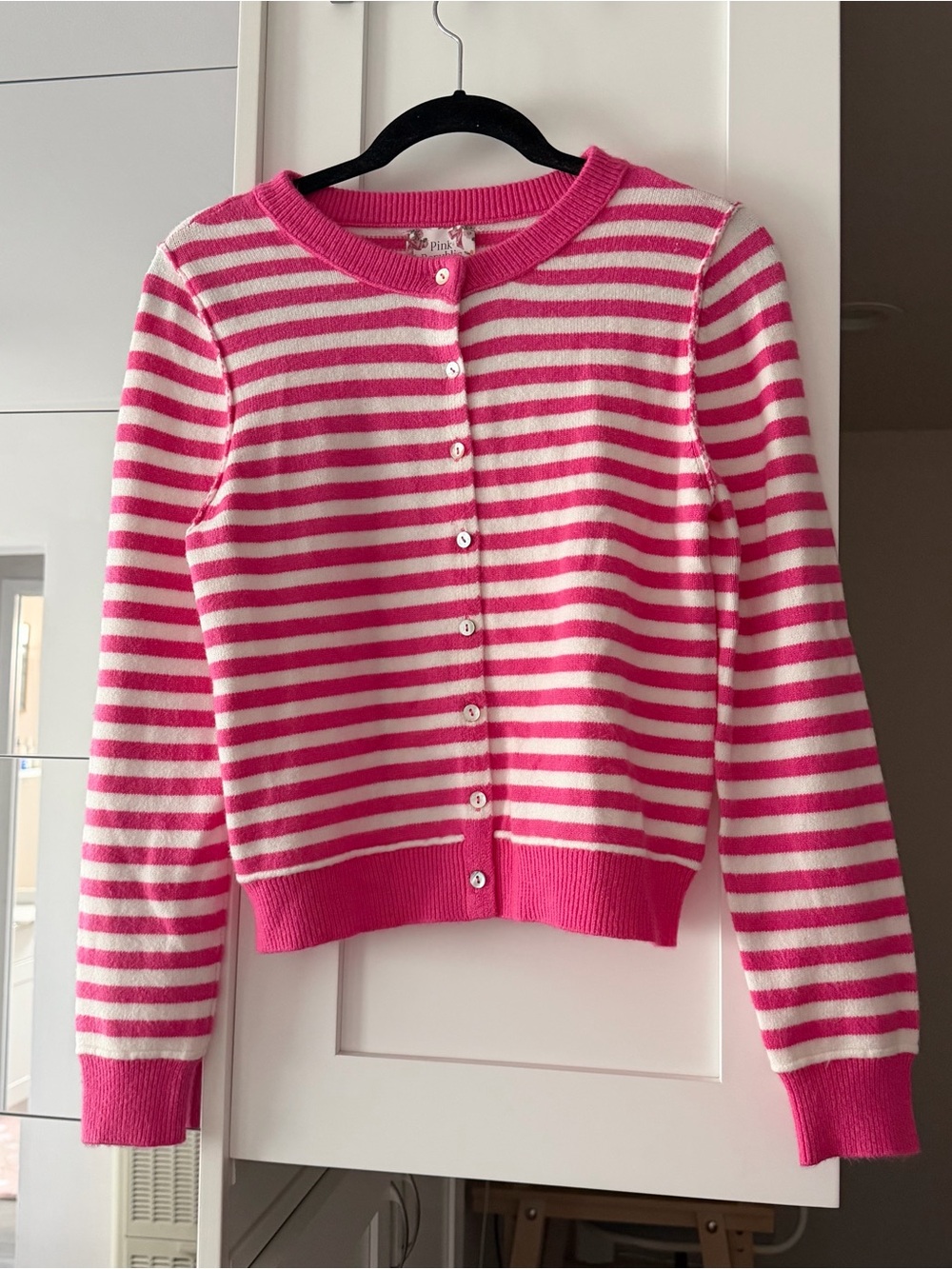 Stripped Cardigan